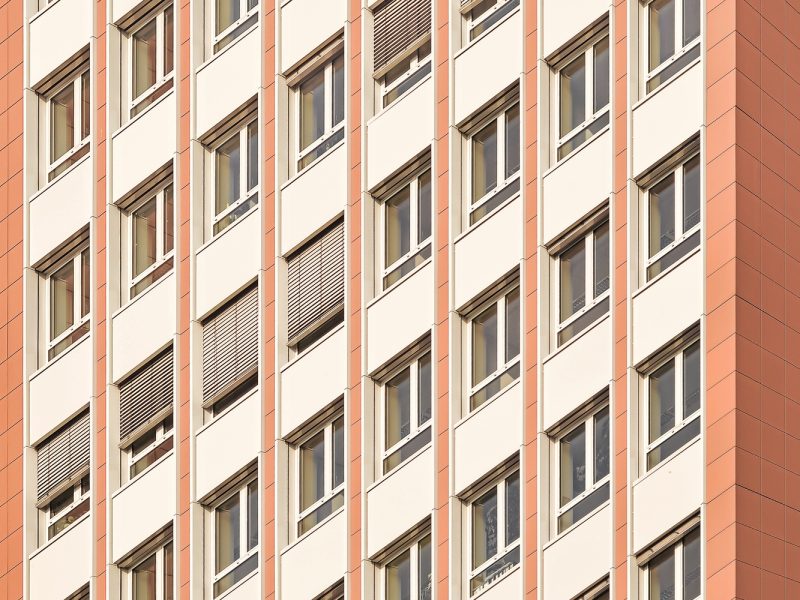 office building windows